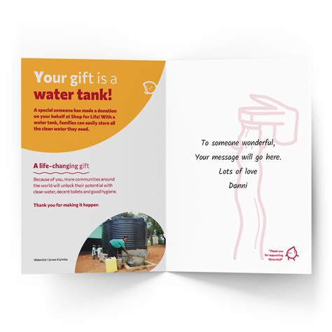 wateraid christmas gifts|Shop for Life .